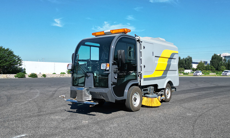 新能源純電動洗掃車助力城市環境建設,共建美好生活環境