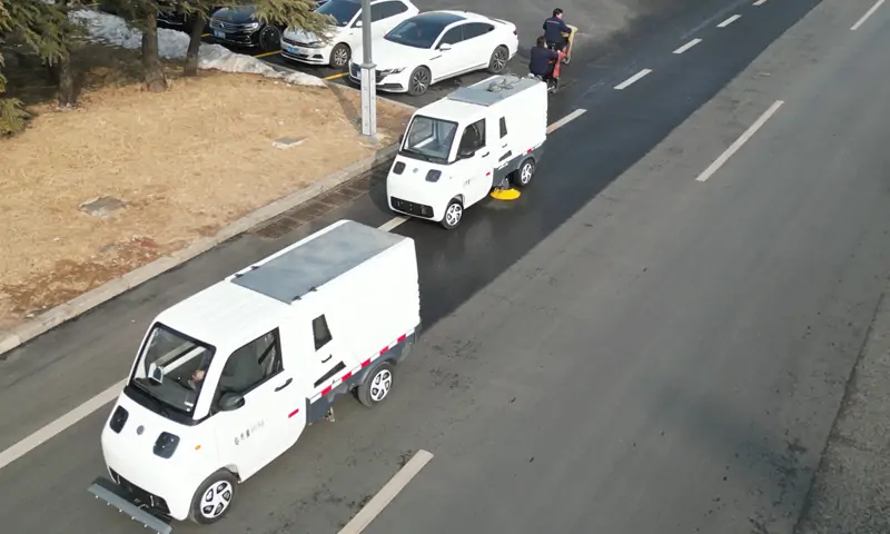 純電動高壓清洗車：高效多能，環衛清潔新選擇