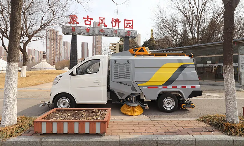 純電動洗掃車:高效環保的清潔利器