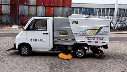 新能源洗掃車BY-CS2000操作環境