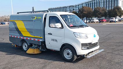 新能源洗掃車BY-CS3100操作環境