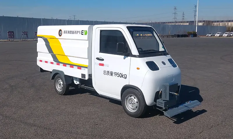 新能源四輪高壓清洗車:綠色環保的城市清潔新選擇