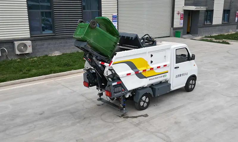 低碳高效新時代:后裝式新能源垃圾清運車賦能智慧環衛