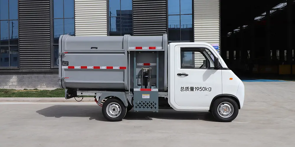 新能源側裝垃圾車，垃圾車，純電動垃圾車，垃圾清運車