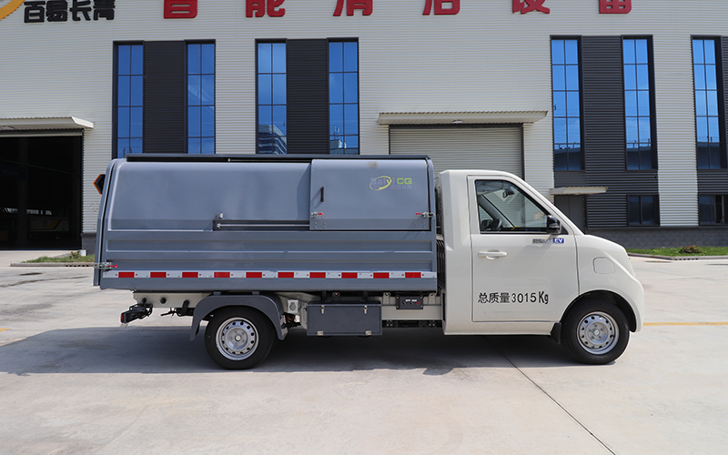 純電動自卸式垃圾車BY-LF3000