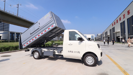 純電動自卸式垃圾車BY-LF3000動力系統