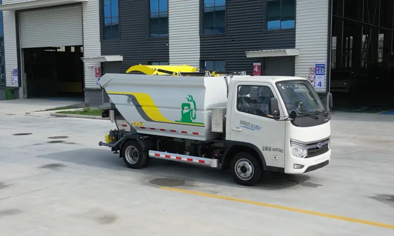 新能源后裝式垃圾車:綠色環衛的新解決方案
