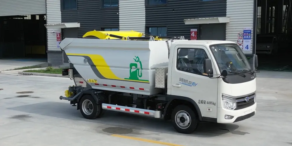 新能源后裝式垃圾車，純電動(dòng)垃圾車，電動(dòng)垃圾車，小型垃圾車