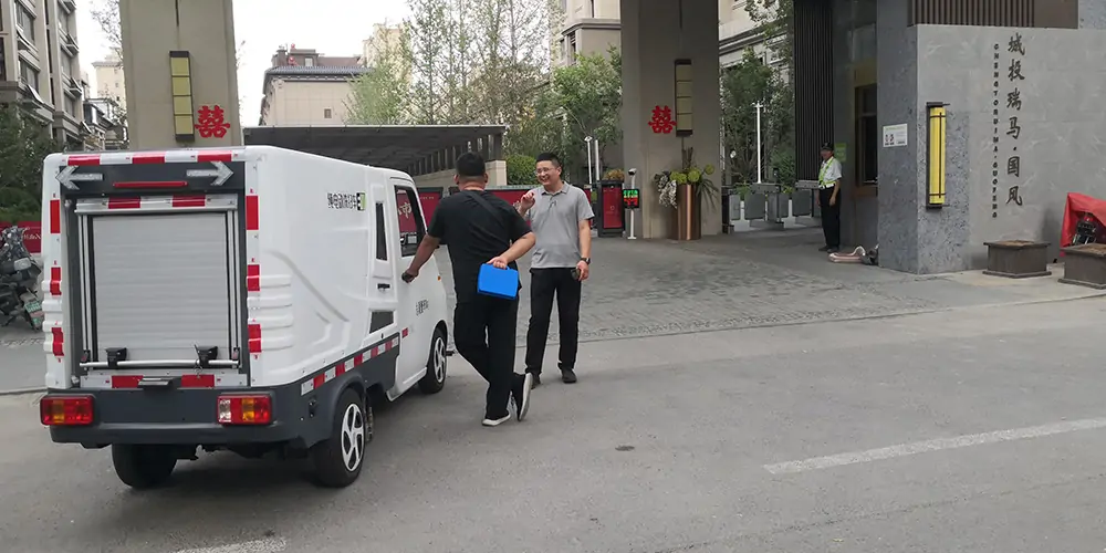 新能源洗掃車_小型洗掃車_洗掃車_純電動洗掃車