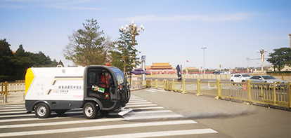 濟南百易長青環衛車廠家客戶案例